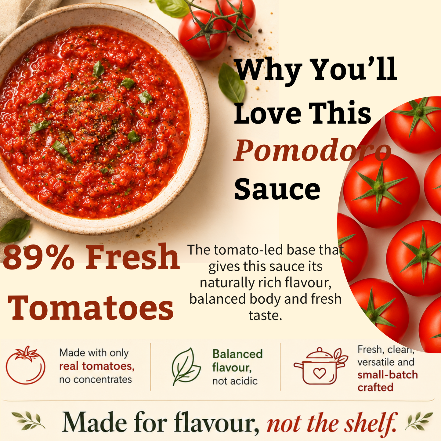 Pomodoro Pizza & Pasta Sauce